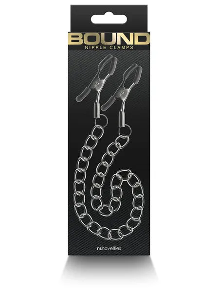 BOUND NIPPLE CLAMPS DC2 NS NOVELTIES Nipple Clitoral Toys