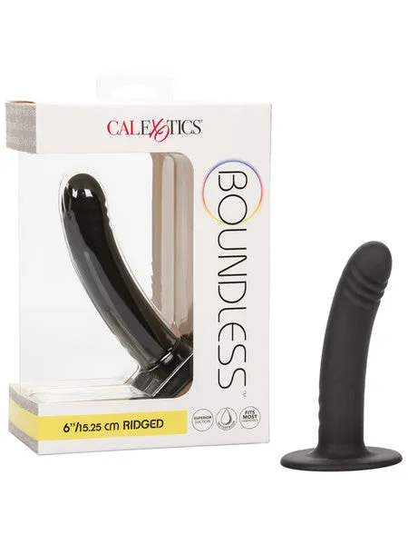 BOUNDLESS 6 INCH RIDGED PROBE CALEXOTICS Anal