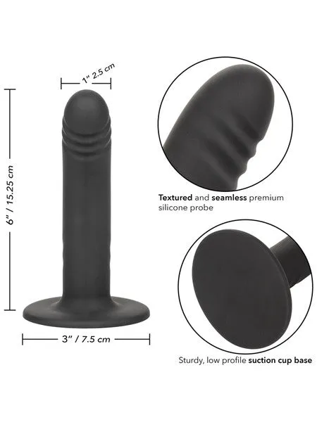 BOUNDLESS 6 INCH RIDGED PROBE CALEXOTICS Anal
