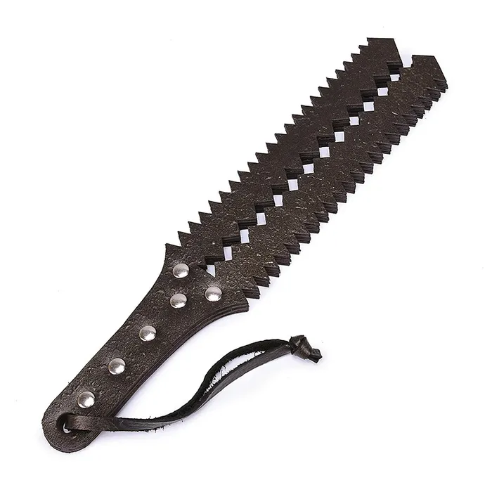 EVEs SECRETS Couples Genuine Leather Whip With Rivets Unisex BDSM Sex Toys For Adult Games And Your Erotic Fantasies