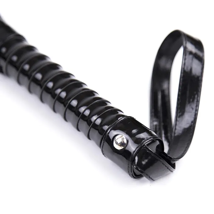 EVEs SECRETS Couples PU Leather Erotic Whip for Adult Unisex Sex Toy Erotic BDSM Flogger