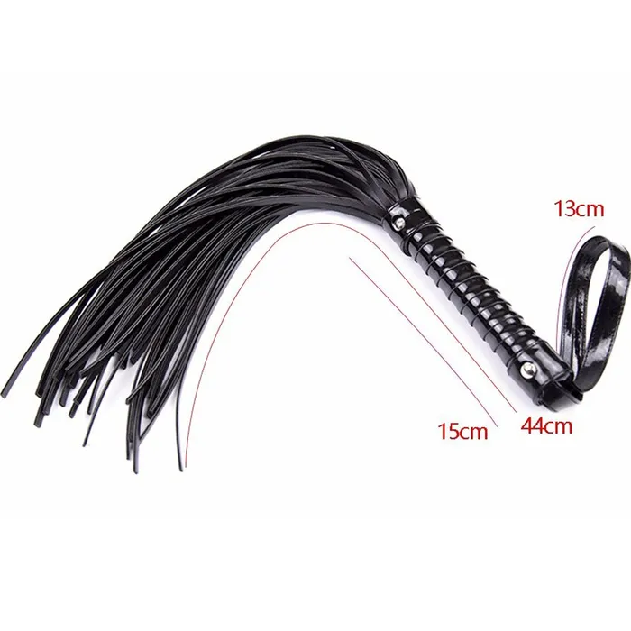 EVEs SECRETS Couples PU Leather Erotic Whip for Adult Unisex Sex Toy Erotic BDSM Flogger