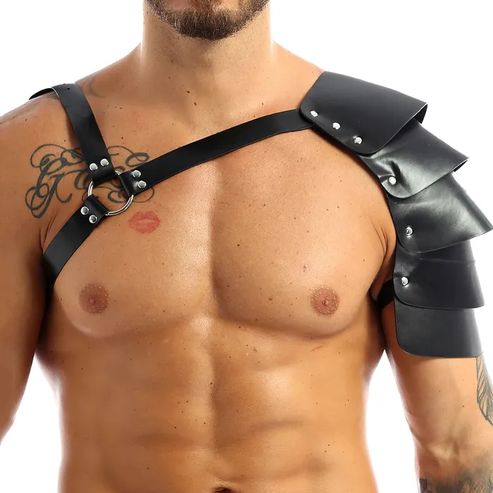 EVEs SECRETS Female Sex Toys Fashion Faux Leather Cosplay Chest Harness Accessories with Buckles Harness for Men EVEs SECRETS Female Sex Toys Fashion Faux Leather Cosplay Chest Harness Accessories with Buckles Harness for Men