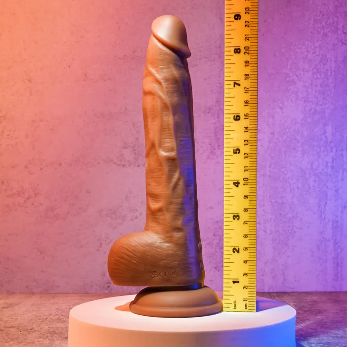 Evolved Female Sex Toys Thrust In Me Thrusting Vibrating 925 in Silicone Dildo All Colors