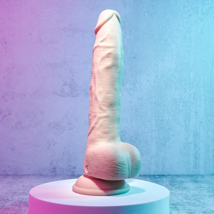 Evolved Female Sex Toys Thrust In Me Thrusting Vibrating 925 in Silicone Dildo All Colors
