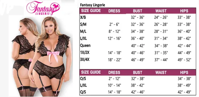 Female Sex Toys Fantasy Lingerie Ivy Lace Bikini Panty With Lattice CutOut Back All Sizes