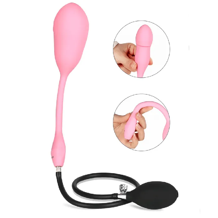 Female Sex Toys Inflatable Egg Vibrator Clitoris Stimulator with Remote Control EVEs SECRETS Female Sex Toys Inflatable Egg Vibrator Clitoris Stimulator with Remote Control EVEs SECRETS