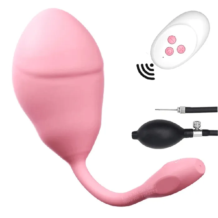 Female Sex Toys Inflatable Egg Vibrator Clitoris Stimulator with Remote Control EVEs SECRETS