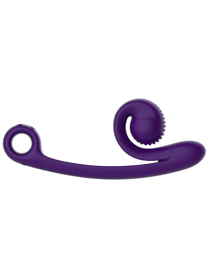 Flirt Adult Store Vibrators SNAIL VIBE CURVE VIBRATOR PURPLE