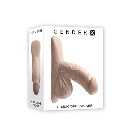 Gender X Anal Gender X Silicone Packer 4 inch All Colors