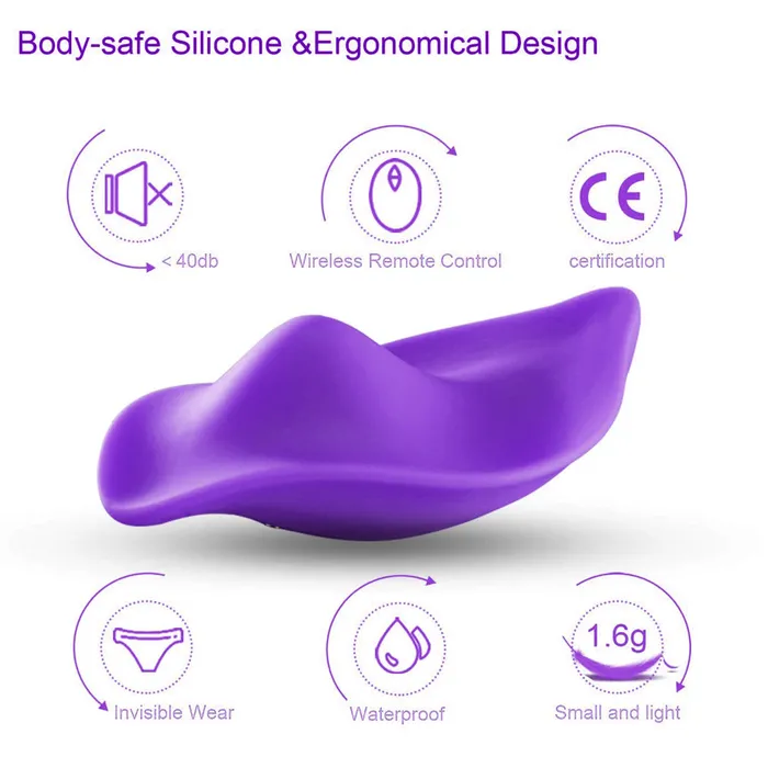 JazzToy Palam Wearable Panty Vibrator for Women Female Sex Toys