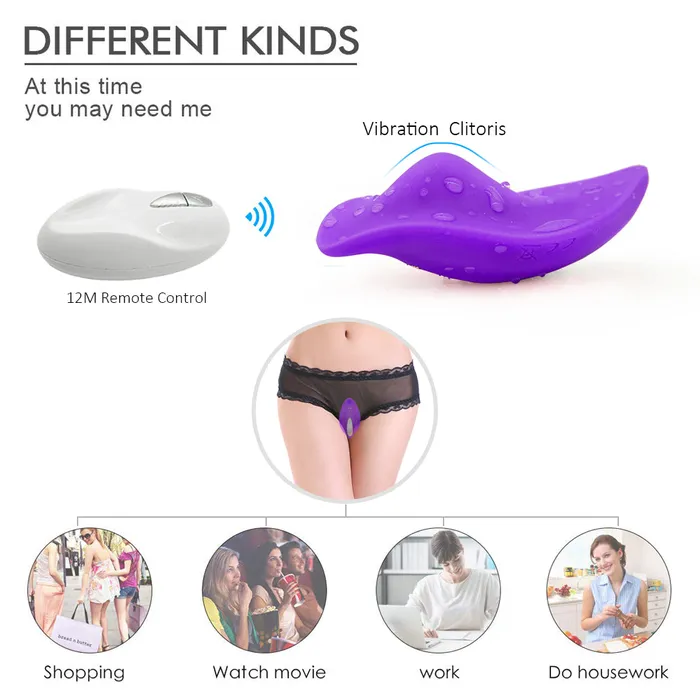 JazzToy Palam Wearable Panty Vibrator for Women Female Sex Toys