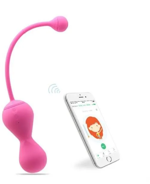 Lusty Age Couples App Controlled Kegal Ball Vibrator