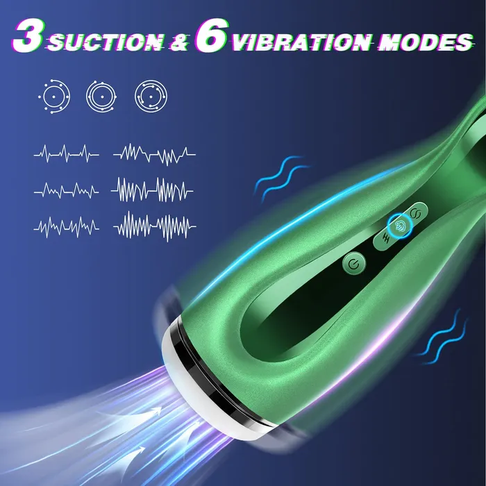 Lusty Age Male Sex Toys Automatic Sucking Heating Male Masturbators Cup