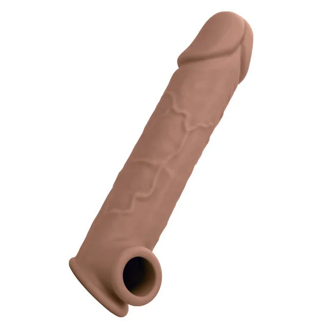 Male Sex Toys PERFORMANCE MAXX LIFELIKE EXTENSION 8 BROWN CALEXOTICS