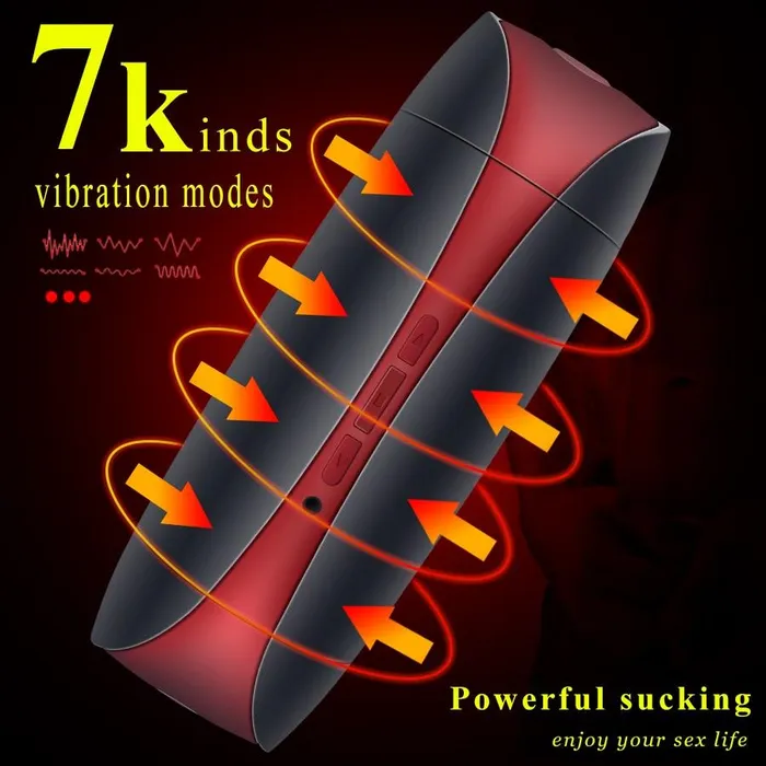 Real Vagina Male Masturbator Vibrator Cup Lusty Age Male Sex Toys
