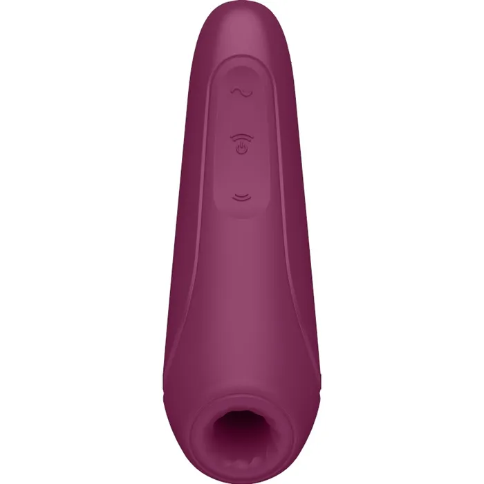 Satisfyer Curvy1 Rose Red Red Satisfyer Vibrators