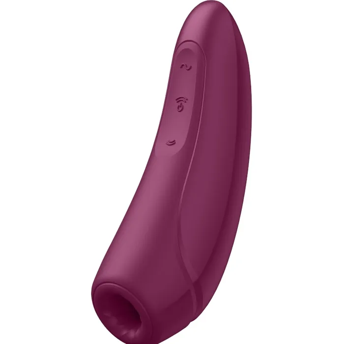 Satisfyer Curvy1 Rose Red Red Satisfyer Vibrators