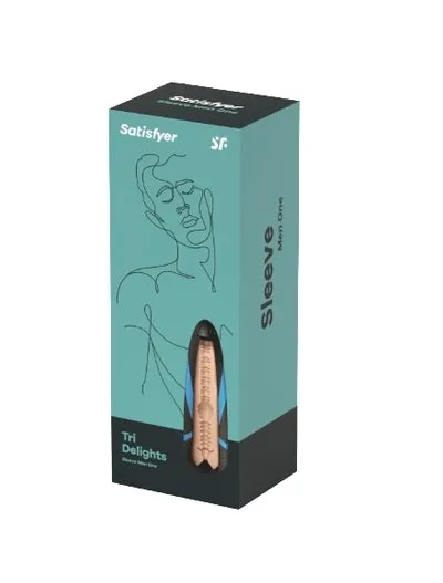 SATISFYER MEN TRI DELIGHTS SLEEVE SATISFYER Male Sex Toys
