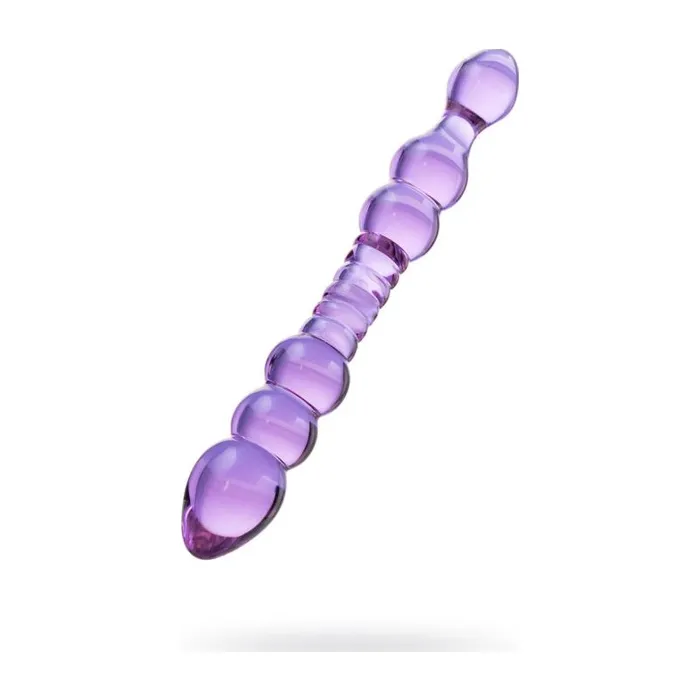 Sexus Glass Dildo Mauve 228cm Mauve Sexus Glass Dildos