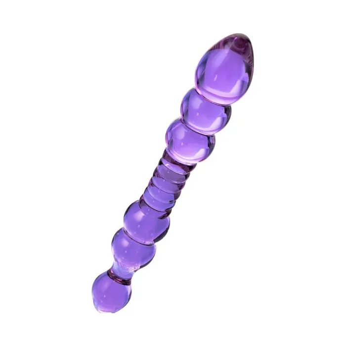 Sexus Glass Dildo Mauve 228cm Mauve Sexus Glass Dildos