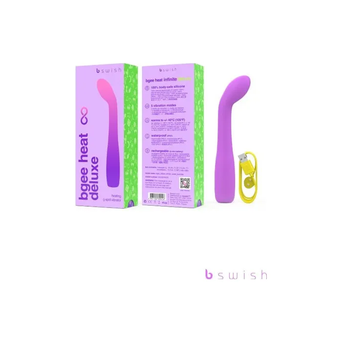 Vibrators Bswish Bgee Heat Infinite Deluxe Sweet Lavender Purple