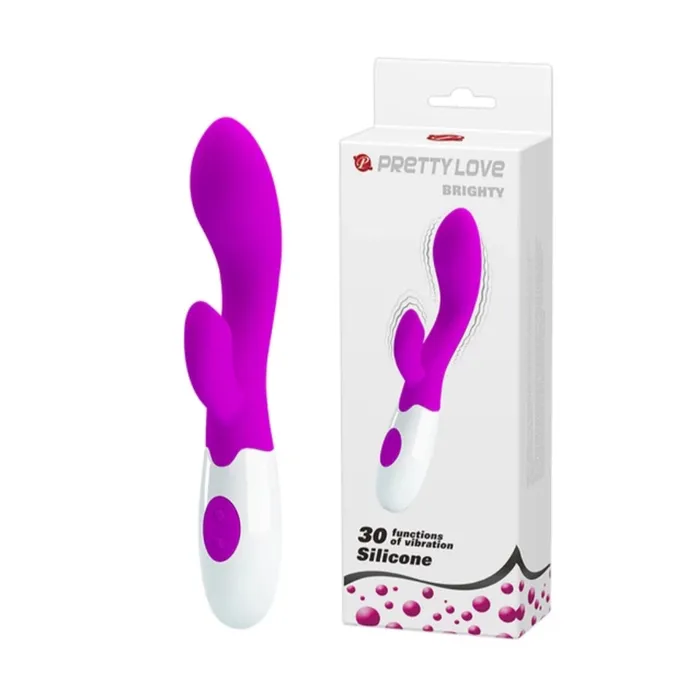 Vibrators Pretty Love Pretty Love Brighty 30 Function Rabbit Vibrator