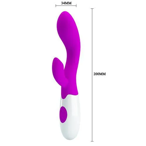Vibrators Pretty Love Pretty Love Brighty 30 Function Rabbit Vibrator