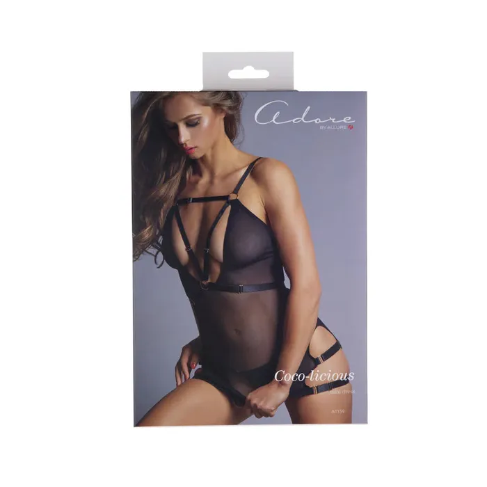 Allure Lingerie Anal The CocoLicious Dress Black
