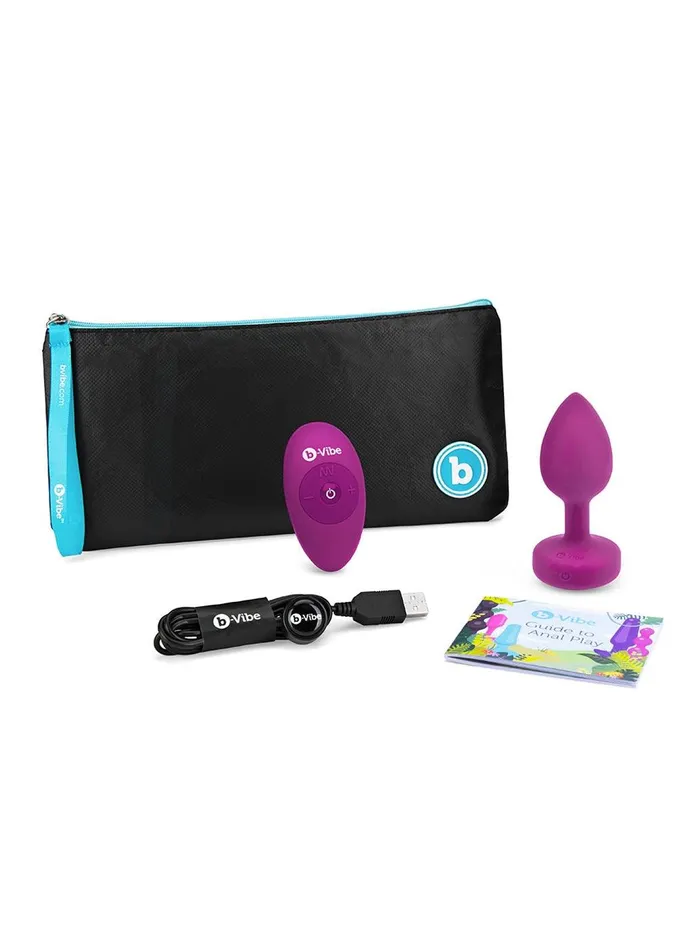 Anal bVibe bVibe Vibrating Jewel Butt Plug