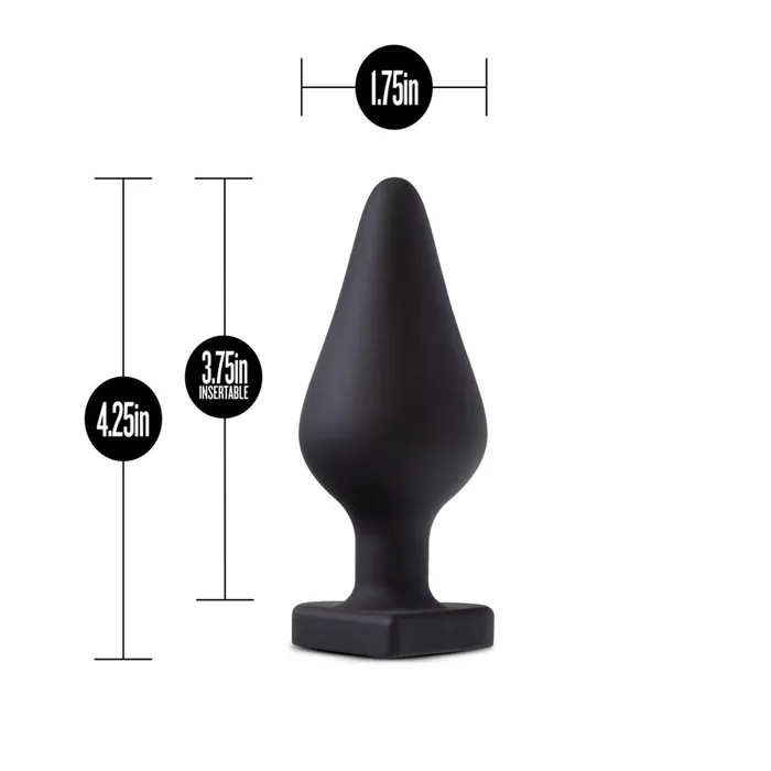 Anal Blush Temptasia Fuck Me Heart Shaped Butt Plug Black Anal Blush Temptasia Fuck Me Heart Shaped Butt Plug Black
