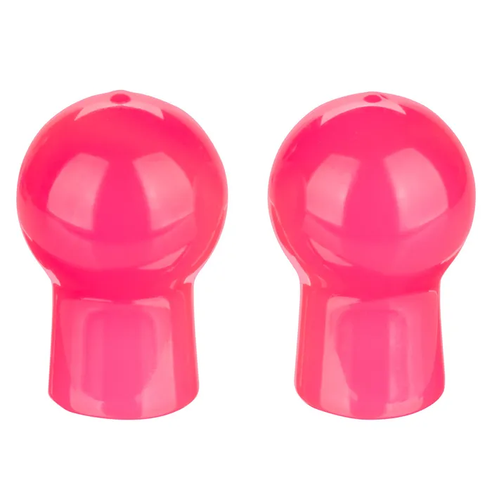 CalExotics Couples Nipple Play Advanced Nipple Suckers Pink