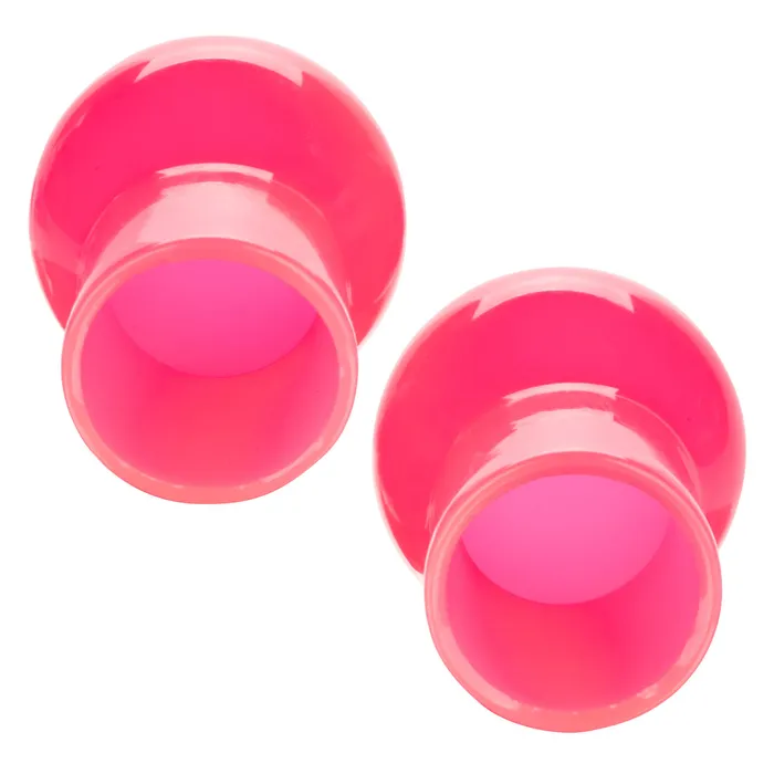 CalExotics Couples Nipple Play Advanced Nipple Suckers Pink