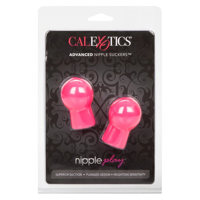 CalExotics Couples Nipple Play Advanced Nipple Suckers Pink