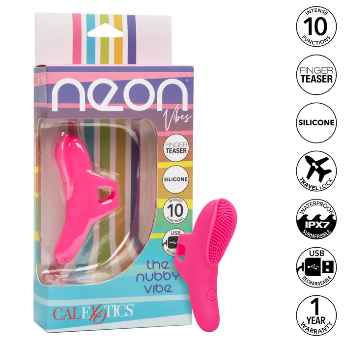 CalExotics Vibrators Neon Vibes The Nubby Vibe