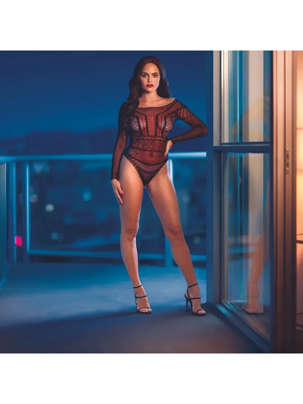 Calvista Female Sex Toys Scandal Off the Shoulder Body Suit