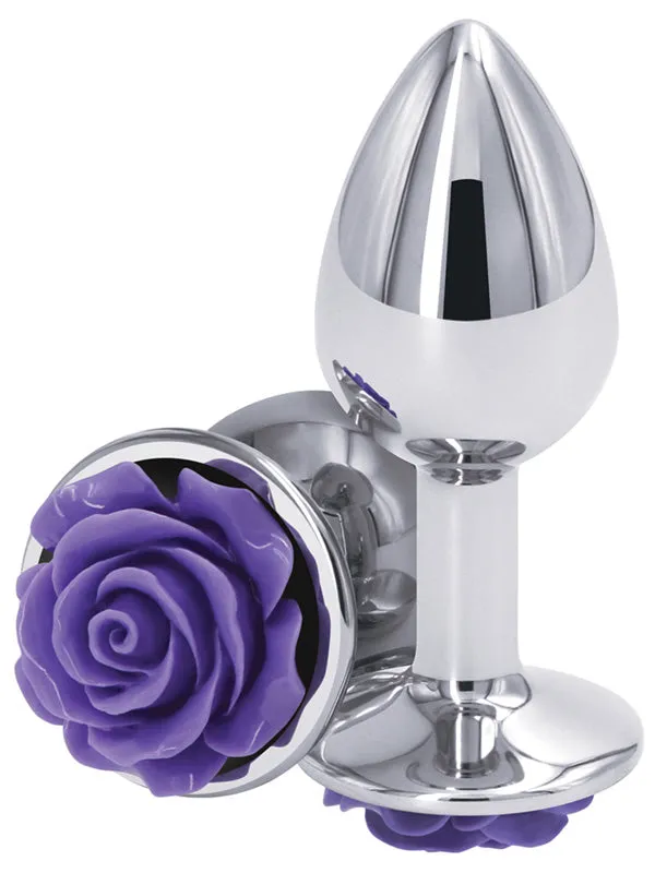 Calvista Vibrators Rear Assets Rose Small Purple