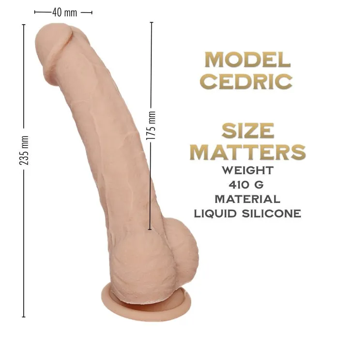 Cedric 23 cm Captain Series Realistic Silicone Dildo FRISKY BUSINESS SG Dildos