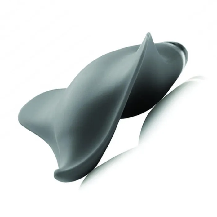 Clandestine Devices Vibrators Clandestine Mimic Plus Massager External Vibrator Stealth Grey