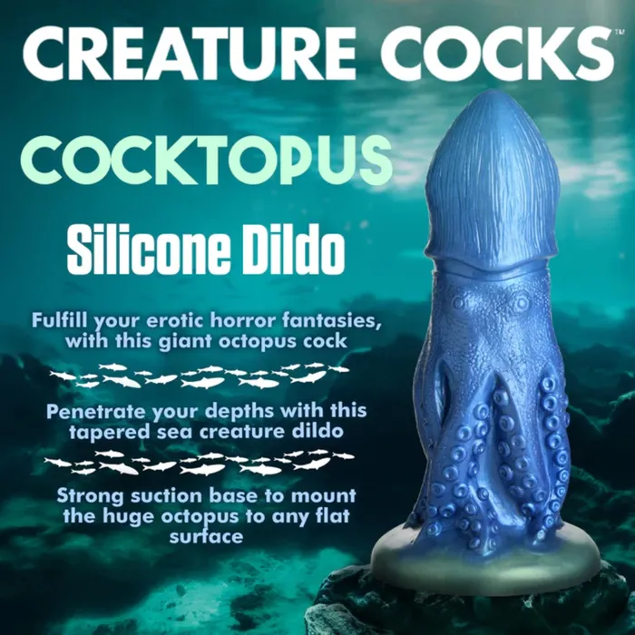 Creature Cocktopus Octopus Silicone Dildo Creature Cocks Dildos
