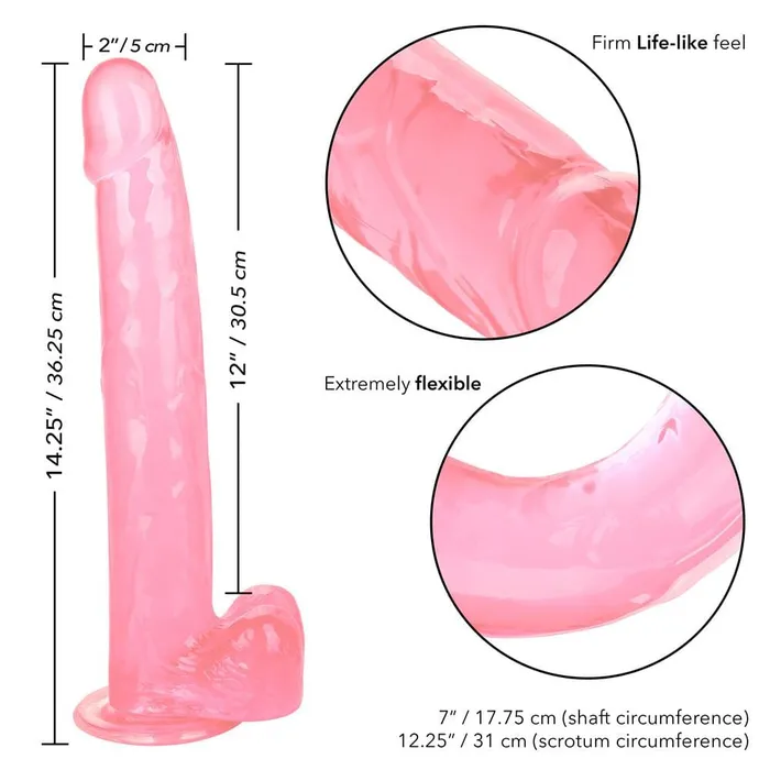 Dildos CalExotics Size Queen 12305 cm Dildo Pink Dildos CalExotics Size Queen 12305 cm Dildo Pink