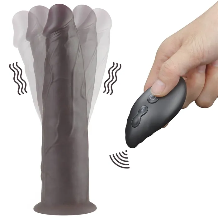 Dildos LOVETOY 9 Dual Density Silicone Dildo Black