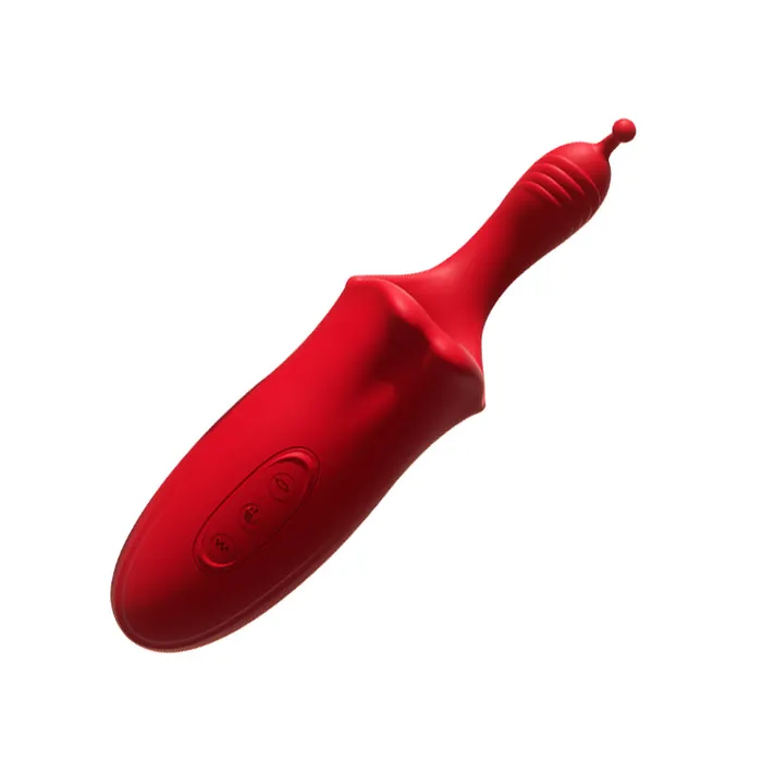 FRISKY BUSINESS SG Vibrators GLick Glide Licking Female Wearable Vibrator