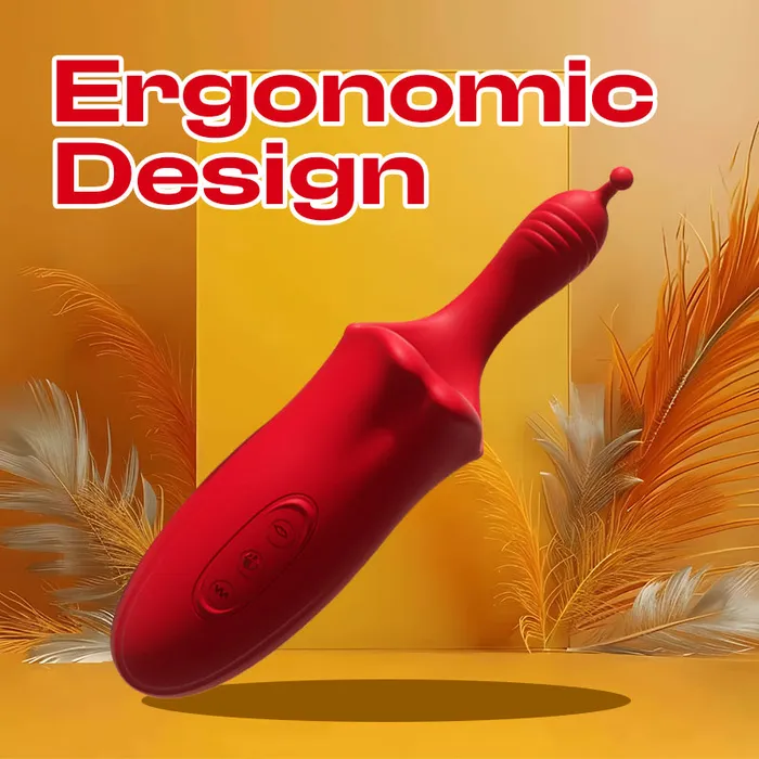 FRISKY BUSINESS SG Vibrators GLick Glide Licking Female Wearable Vibrator