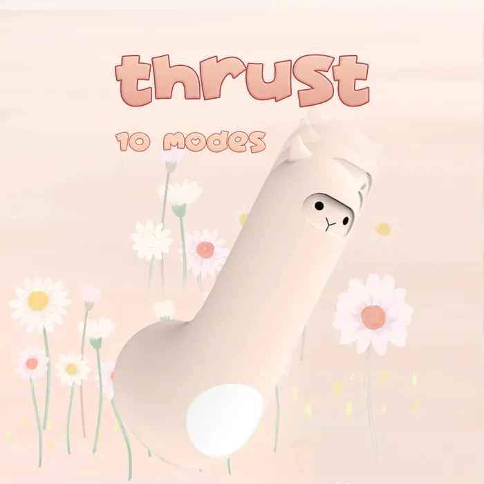 Happy HumpaLlama Sucking Automatic Thrusting Vibrating 3 In 1 Vibrator FRISKY BUSINESS SG Vibrators