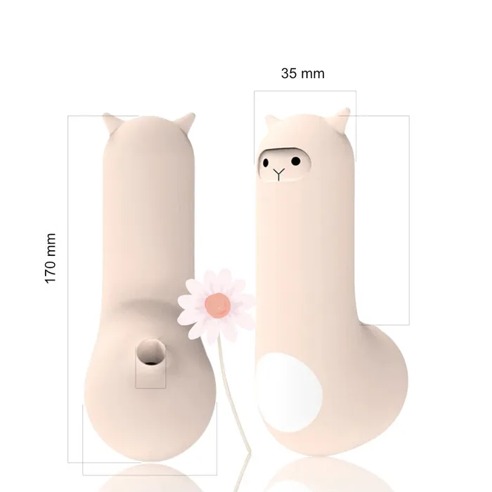 Happy HumpaLlama Sucking Automatic Thrusting Vibrating 3 In 1 Vibrator FRISKY BUSINESS SG Vibrators