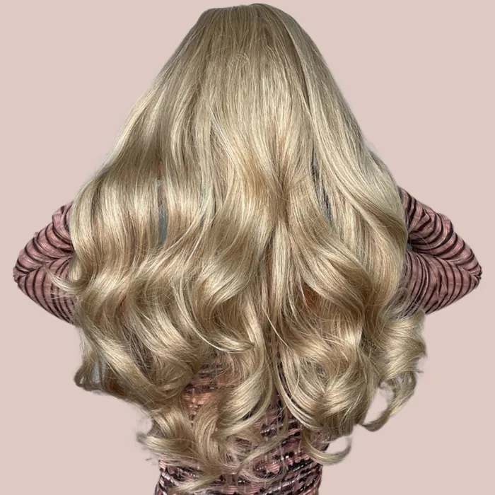 House of Chastity Male Sex Toys HOC2291 Blonde Ombre Soft Curl Long Length Wig