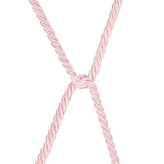 LVY Vibrators Rebellion Reign Rose Silky Bondage Rope
