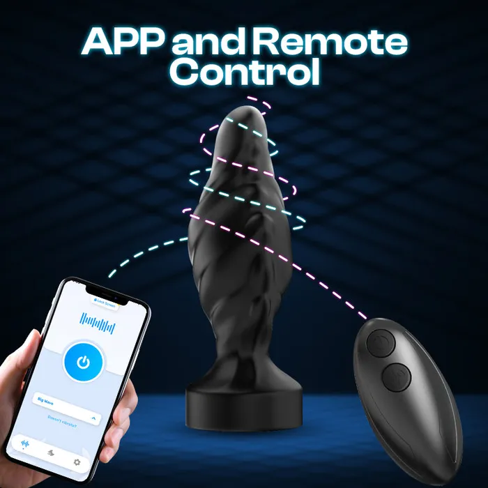 Male Sex Toys FRISKY BUSINESS SG Plug Sync Anal Plug Vibrator With Remote and APP Control