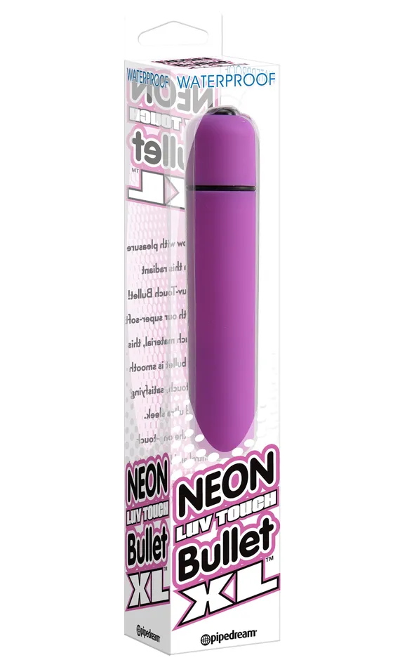 Neon Luv Touch Waterproof Bullet Purple XL Windsor Wholesale Vibrators